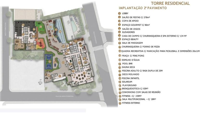 Implantação 2º Pavimento