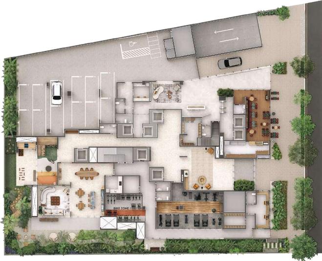 Implantação - Térreo