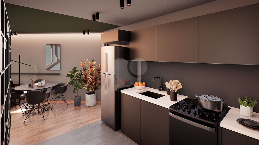 Cozinha e Sala de Jantar