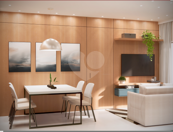 Sala de Estar e Jantar