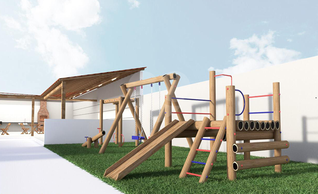 Área de Lazer Descoberta