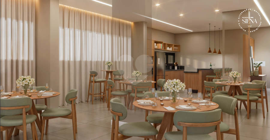 Salão de festa gourmet