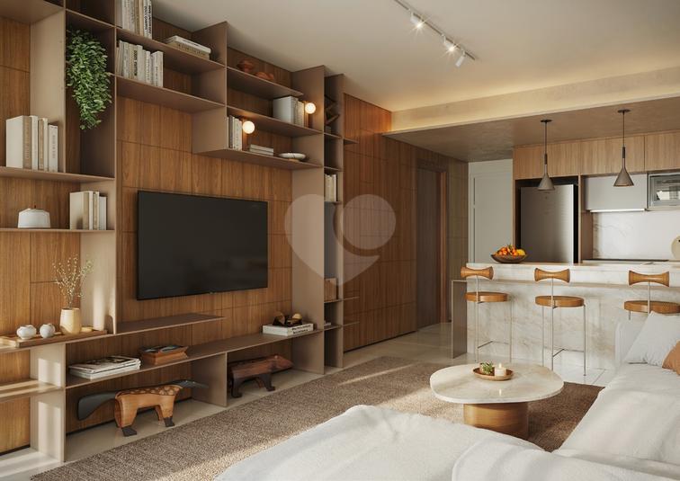 Sala e Cozinha Integradas