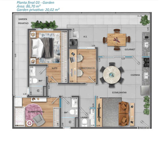 Venda Apartamento Itupeva Residencial Jardim Perolla Ii REO1004290 2