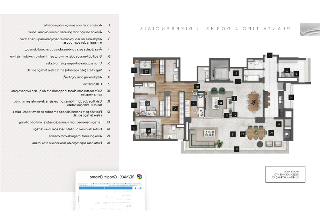 Venda Apartamento São Paulo Brooklin Paulista REO1005993 13