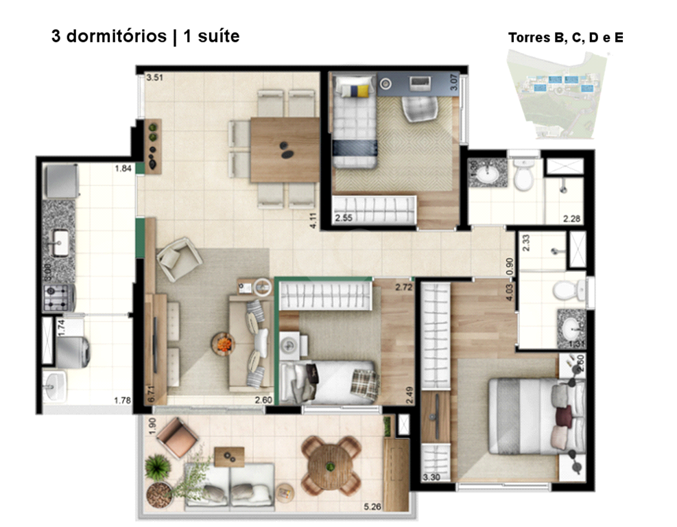 Venda Apartamento São Paulo Jardim Caboré REO1014503 43