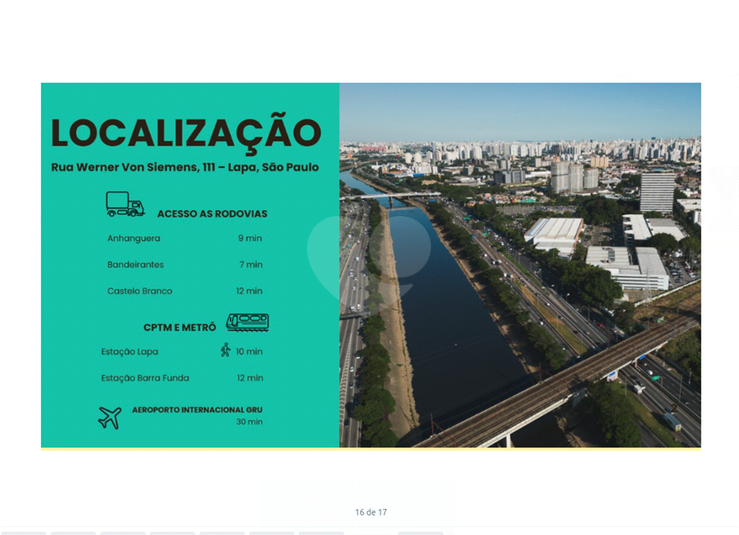 Aluguel Lajes Corporativas São Paulo Lapa De Baixo REO1024644 32