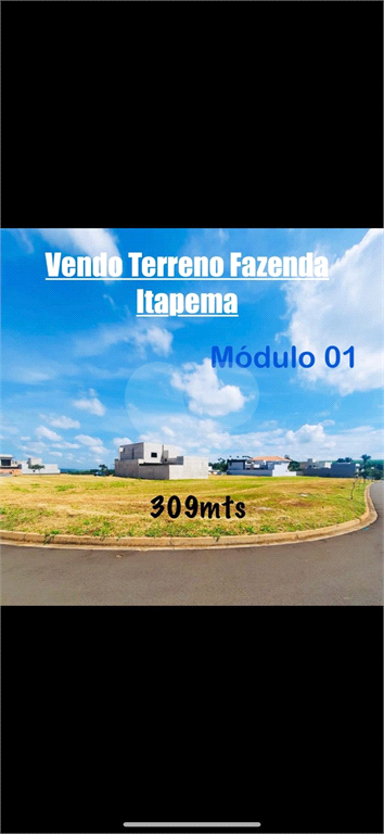 Venda Terreno Limeira Residencial Fazenda Itapema REO1026170 2