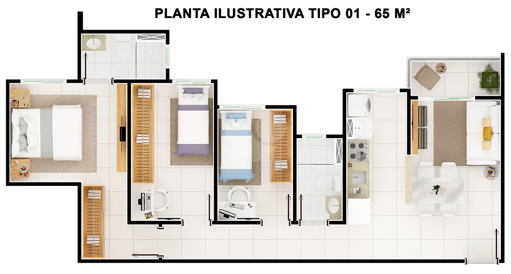 Aluguel Apartamento Indaiatuba Jardim Santiago REO1034025 5