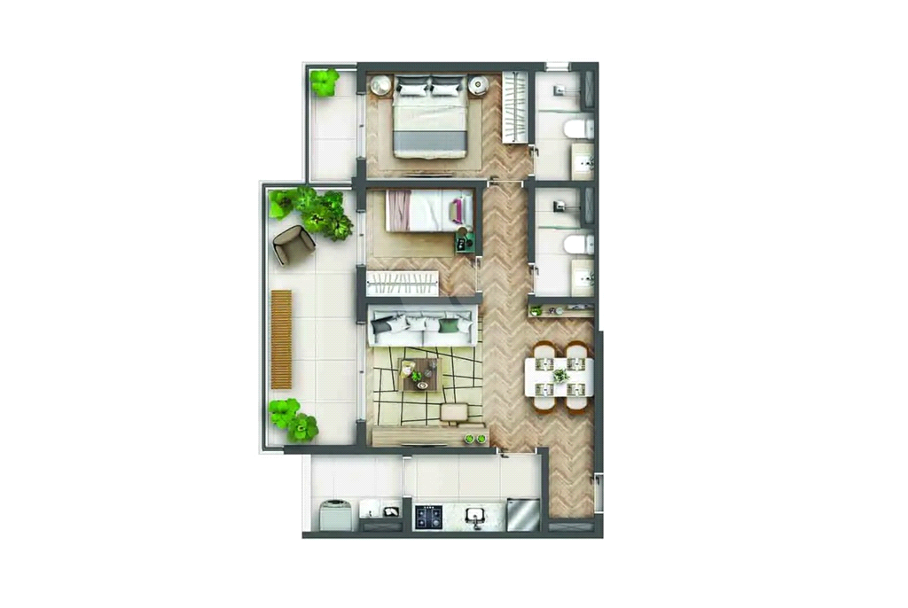 Venda Apartamento São Paulo Butantã REO1034544 7