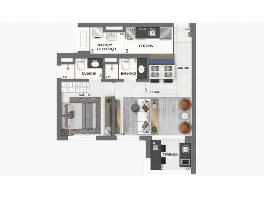 Venda Apartamento São Paulo Moema REO1039015 23