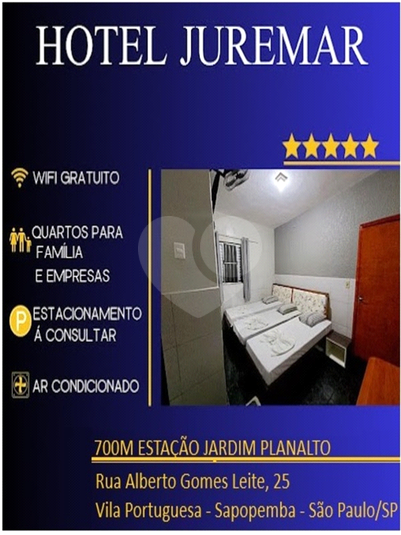 Venda Hotel São Paulo Vila Portuguesa REO1042039 16