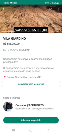 Venda Loteamento Jundiaí Jardim Quintas Das Videiras REO1042966 8