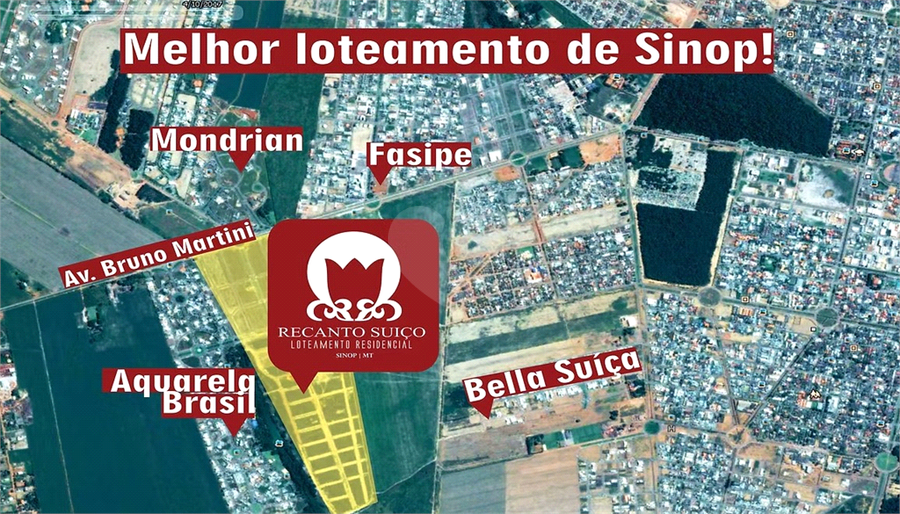 Venda Terreno Sinop Residencial Recanto Suiço REO1062932 2