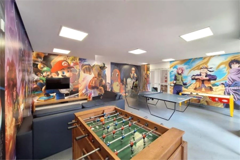 salão de jogos (área comum)