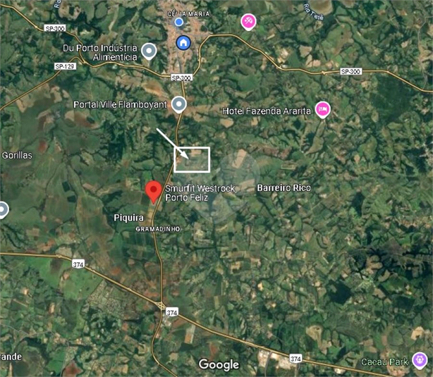 Localização - Entre Castelo e Rondon
