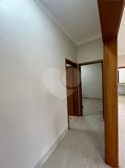 Corredor de acesso aos quartos.