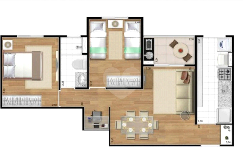 Planta do Apartamento 