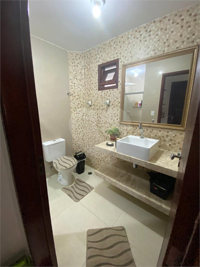 Banheiro da área gouret