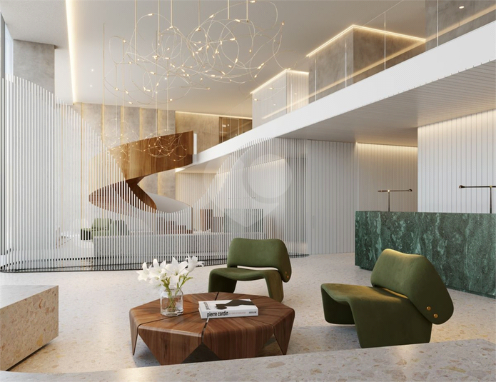 Espaço luxuoso de entrada