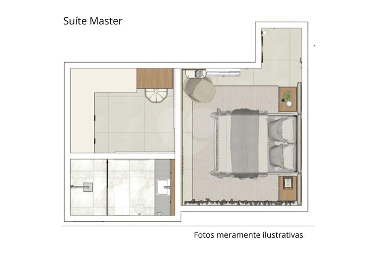 Planta Baixa Suíte Master