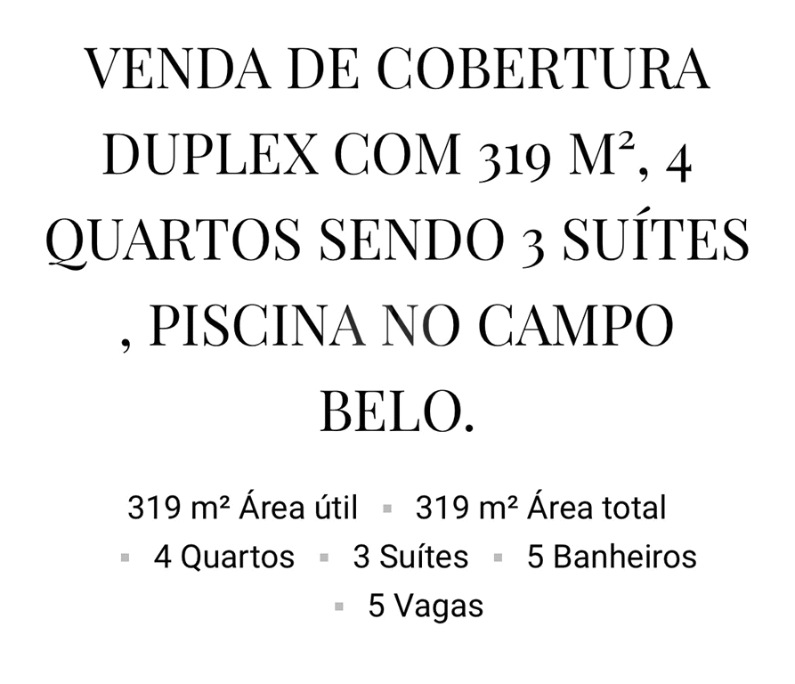 Venda Cobertura São Paulo Campo Belo REO122206 45