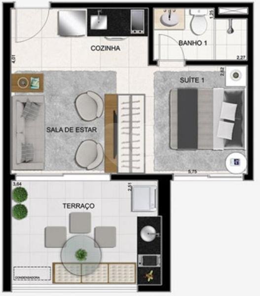 Venda Apartamento São Paulo Vila Cordeiro REO137690 17