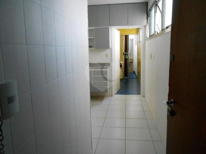 Vista da entrada de serviço