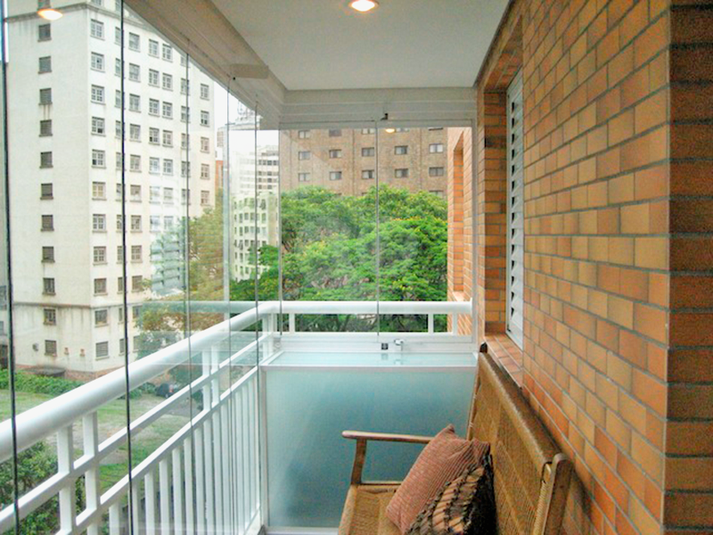 Apartamento Consolação varanda