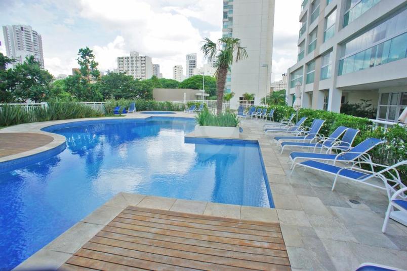 Vila Olimpia, Reformado com Varanda Gourmet, andar alto - Piscina Adulto