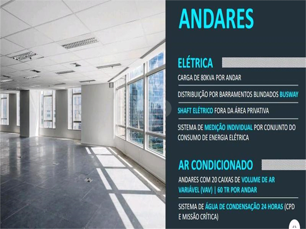 Aluguel Lajes Corporativas São Paulo Brooklin Paulista REO359560 40