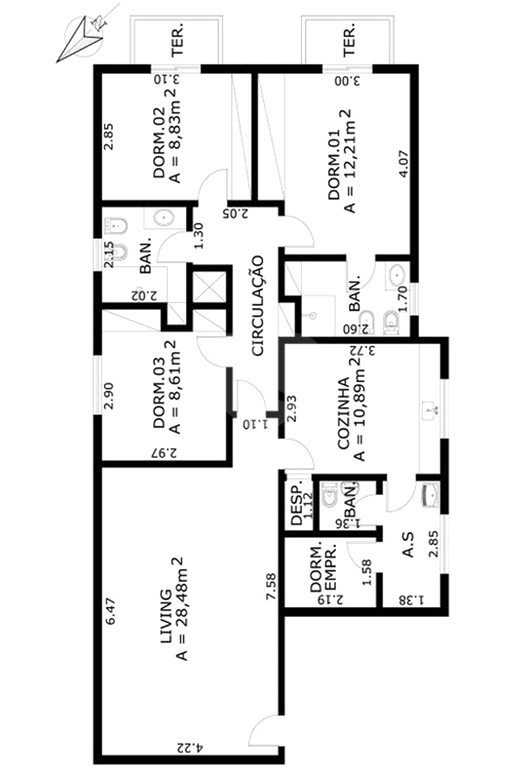 Venda Apartamento São Paulo Pacaembu REO47501 46