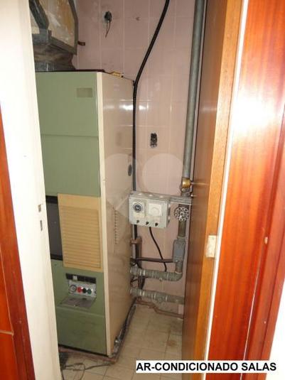 Ar-condicionado que serve as salas em geral