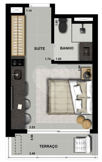 Venda Apartamento São Paulo Consolação REO615316 9