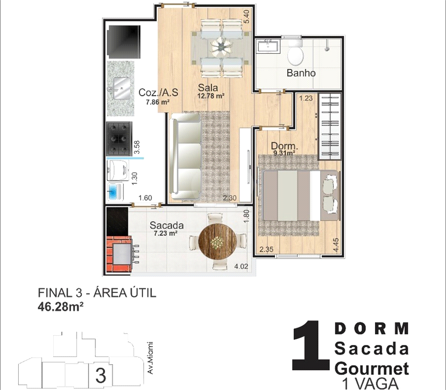 Venda Apartamento Praia Grande Caiçara REO628195 16