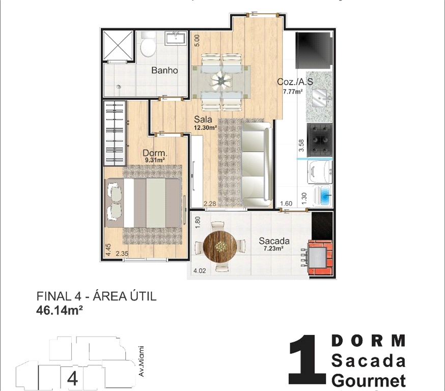 Venda Apartamento Praia Grande Caiçara REO628703 15