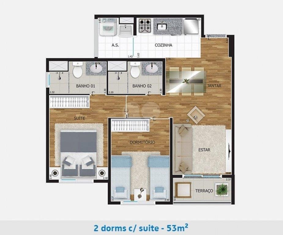 Venda Apartamento São Paulo Jardim Íris REO64534 4