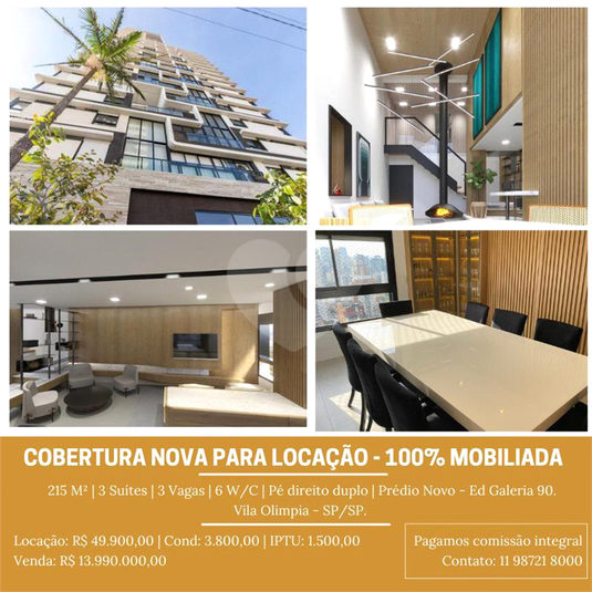 Venda Cobertura São Paulo Vila Olímpia REO646649 54