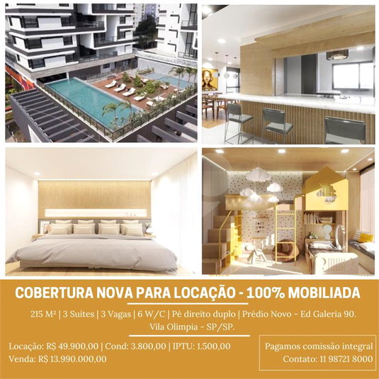 Venda Cobertura São Paulo Vila Olímpia REO646649 55