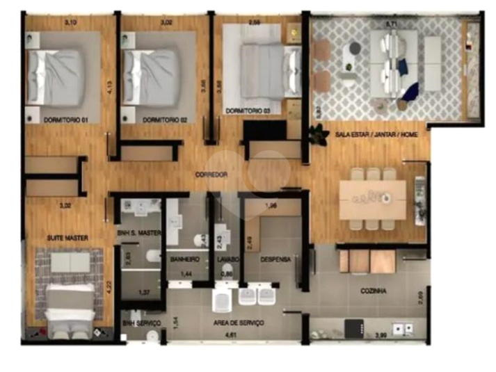 Venda Apartamento São Paulo Indianópolis REO709326 49