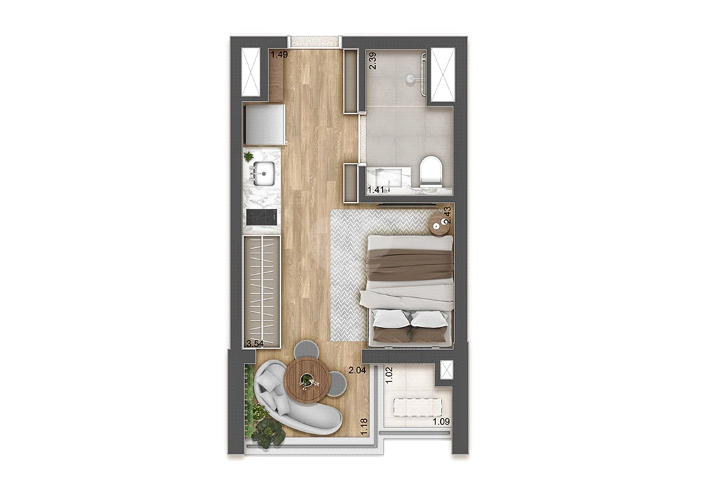 Venda Apartamento São Paulo Vila Clementino REO726217 3