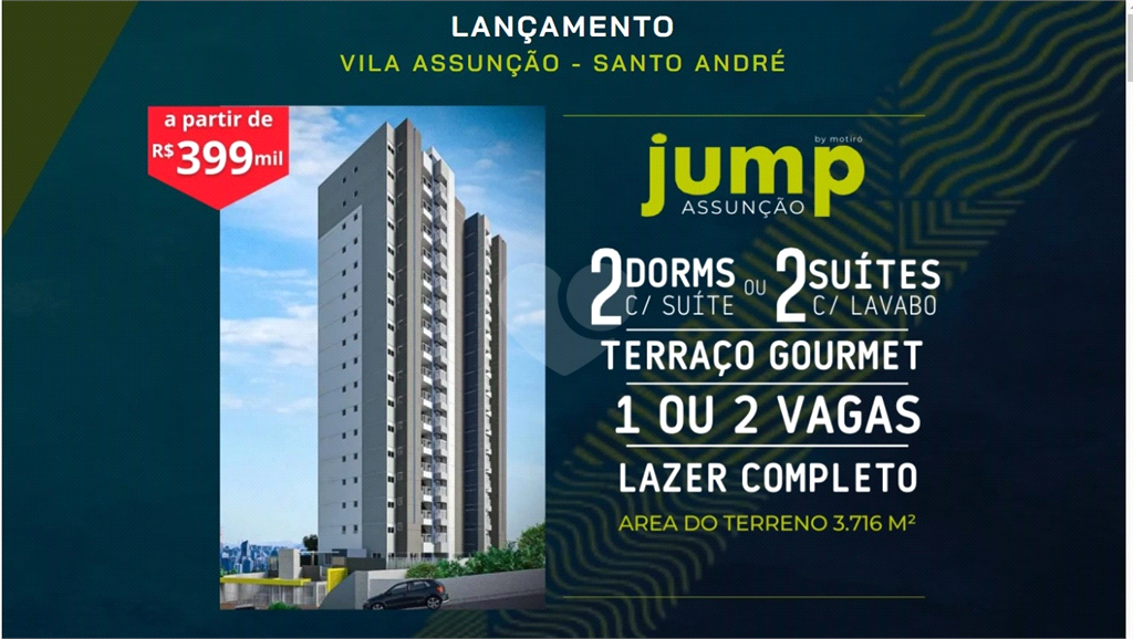 Venda Apartamento Santo André Vila Assunção REO729821 1