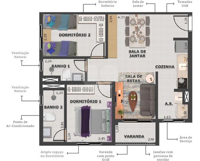 Venda Apartamento Santo André Vila Palmares REO736125 10