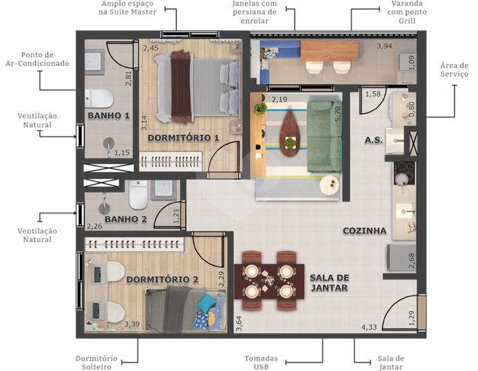 Venda Apartamento Santo André Vila Palmares REO736125 9