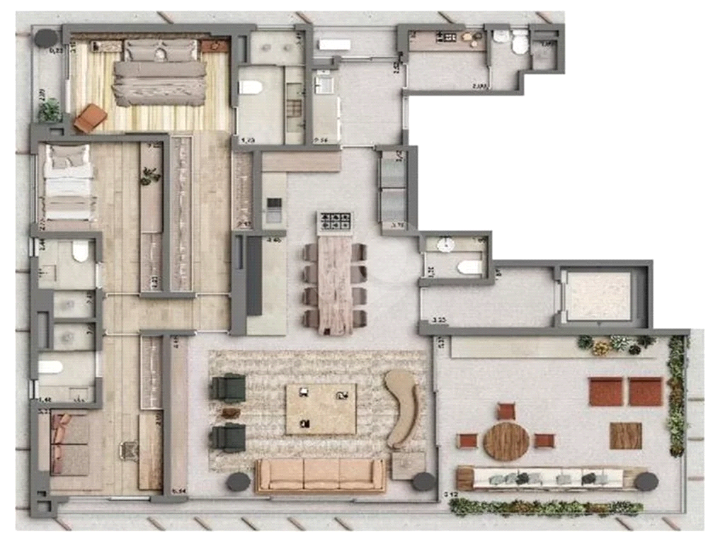 Venda Apartamento São Paulo Vila Nova Conceição REO745675 7