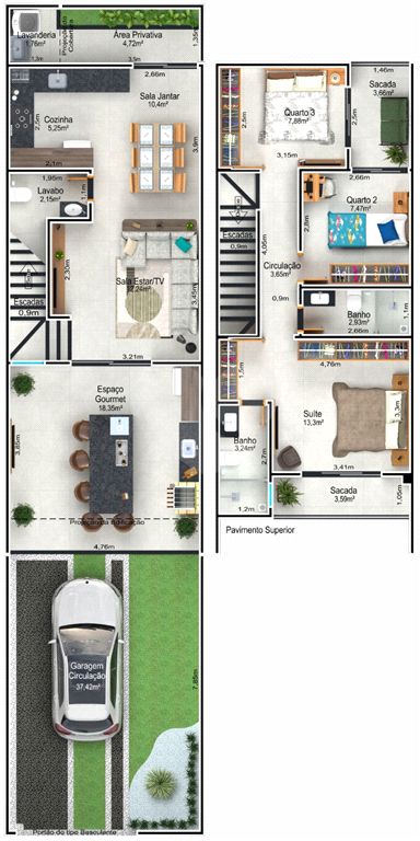 Venda Casa Uberlândia Novo Mundo REO761963 2