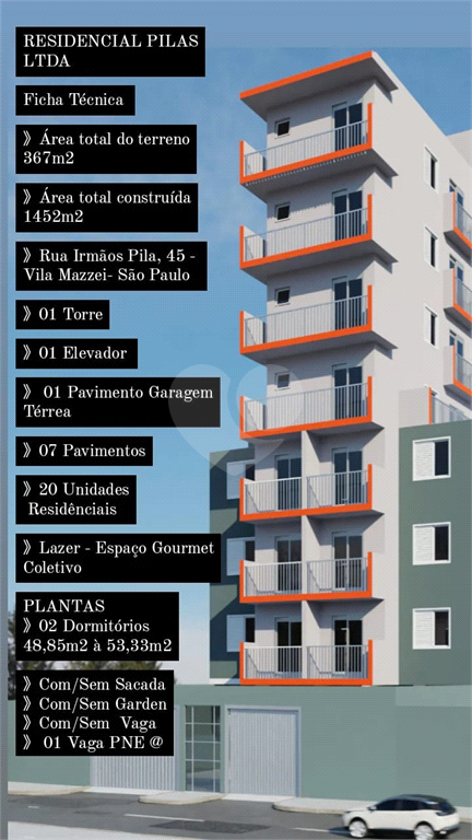 Venda Apartamento São Paulo Vila Mazzei REO774810 17