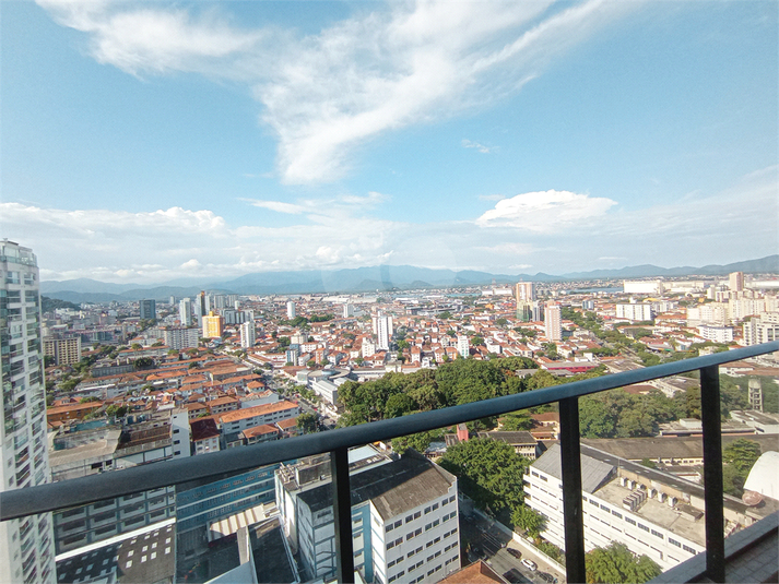 vista da varanda da academia