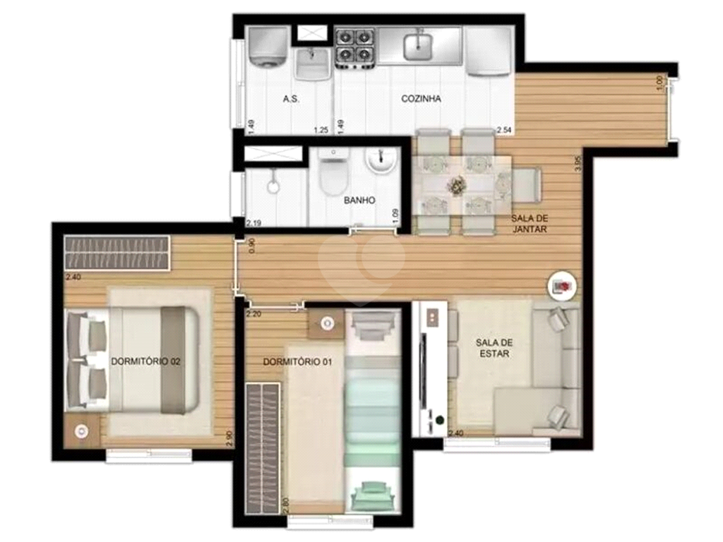 Venda Apartamento São Paulo Jardim Celeste REO799626 3