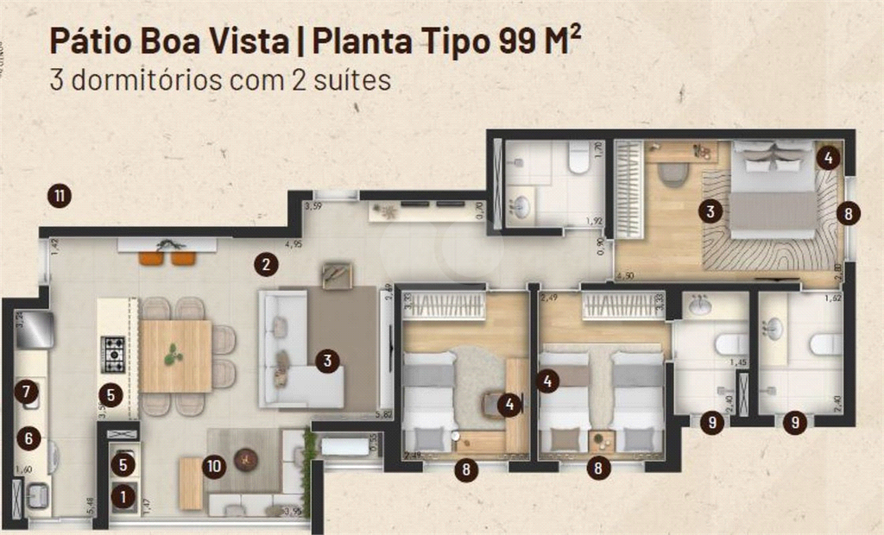 Venda Apartamento Sorocaba Jardim Do Paço REO812418 35